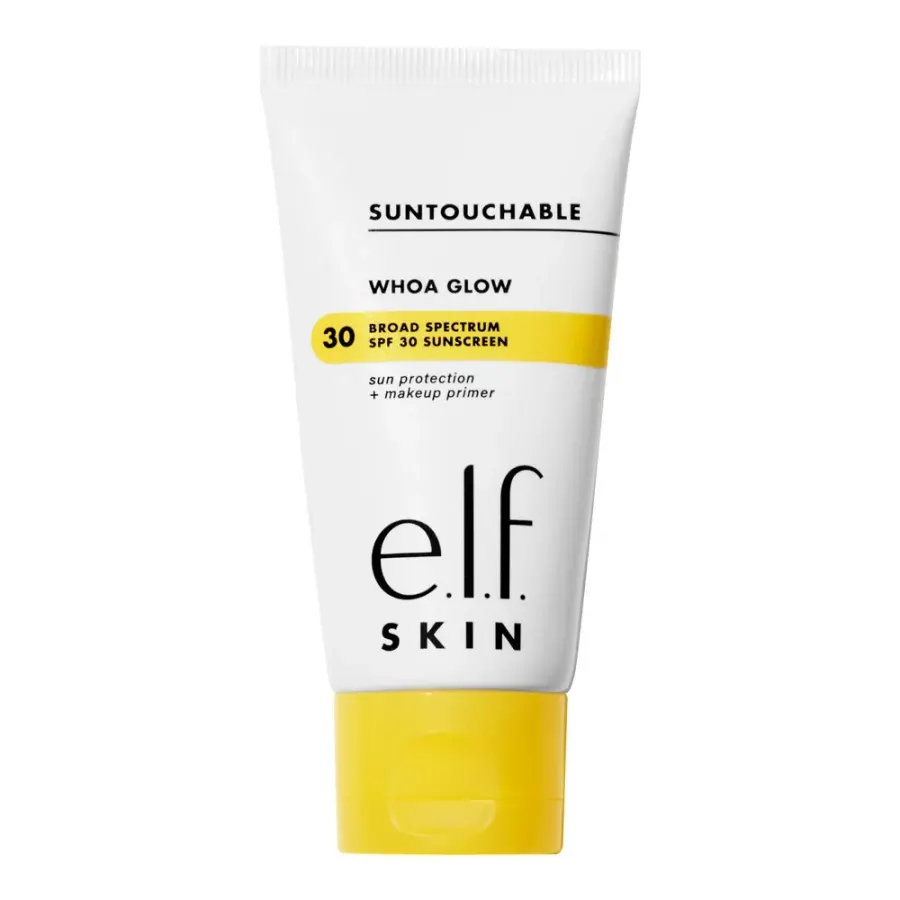 e.l.f. SKIN Suntouchable Whoa Glow Sunscreen & Primer - Sunbeam - SPF 30 - 1.69 fl oz — foto 2