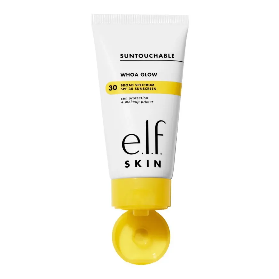 e.l.f. SKIN Suntouchable Whoa Glow Sunscreen & Primer - Sunbeam - SPF 30 - 1.69 fl oz — foto 3
