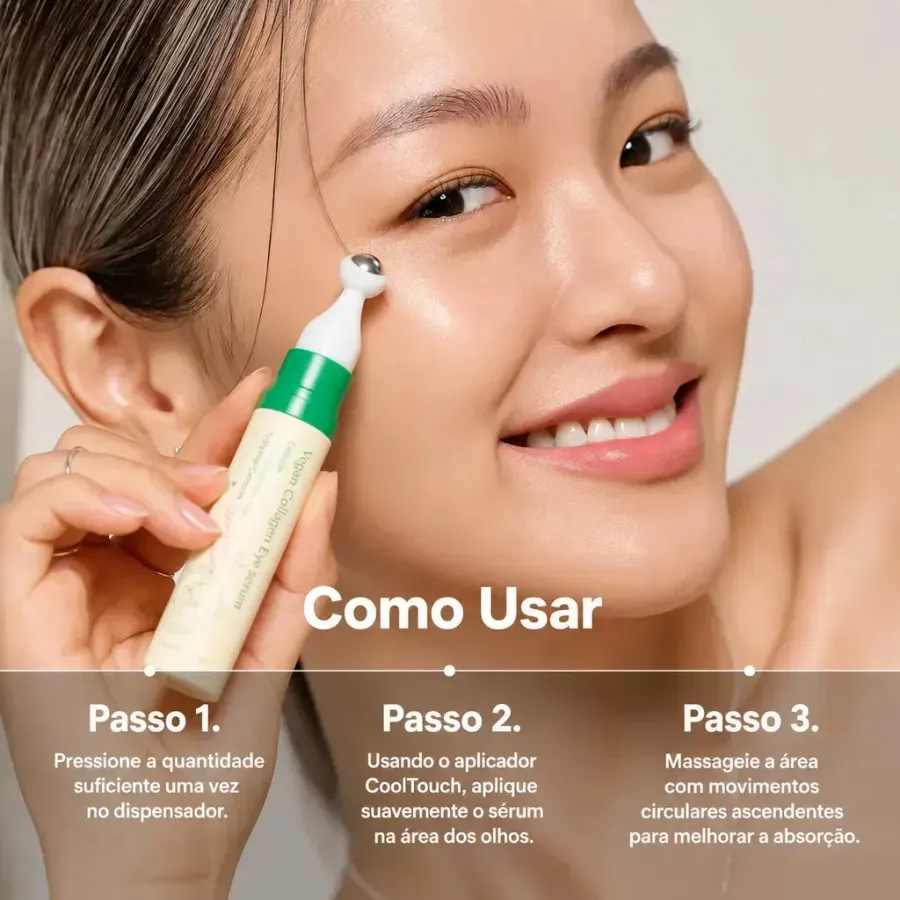 Sérum Para Olhos Axis-y Vegan Collagen 10 Ml Todo Tipo De Pele Dia/noite — foto 4