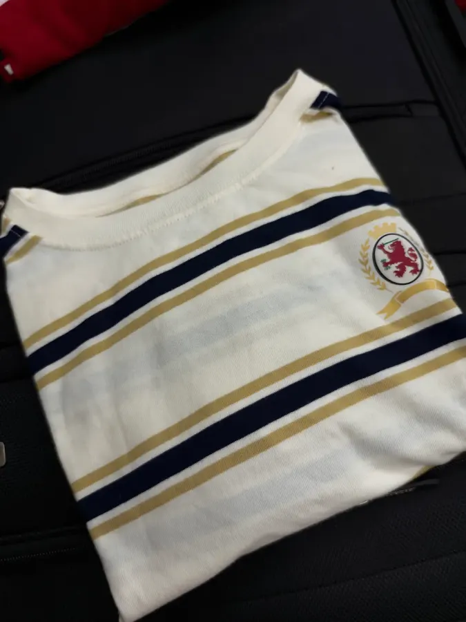 Blusa Tommy Hilfiger infantil listrada — foto 3